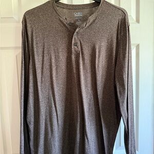croft & barrow Men's Heather Long Sleeve Tee